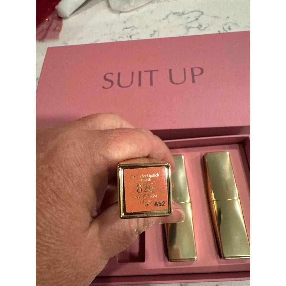 Estée Lauder Suit Up Lipstick Set of 4 Full Size 0 0.12
